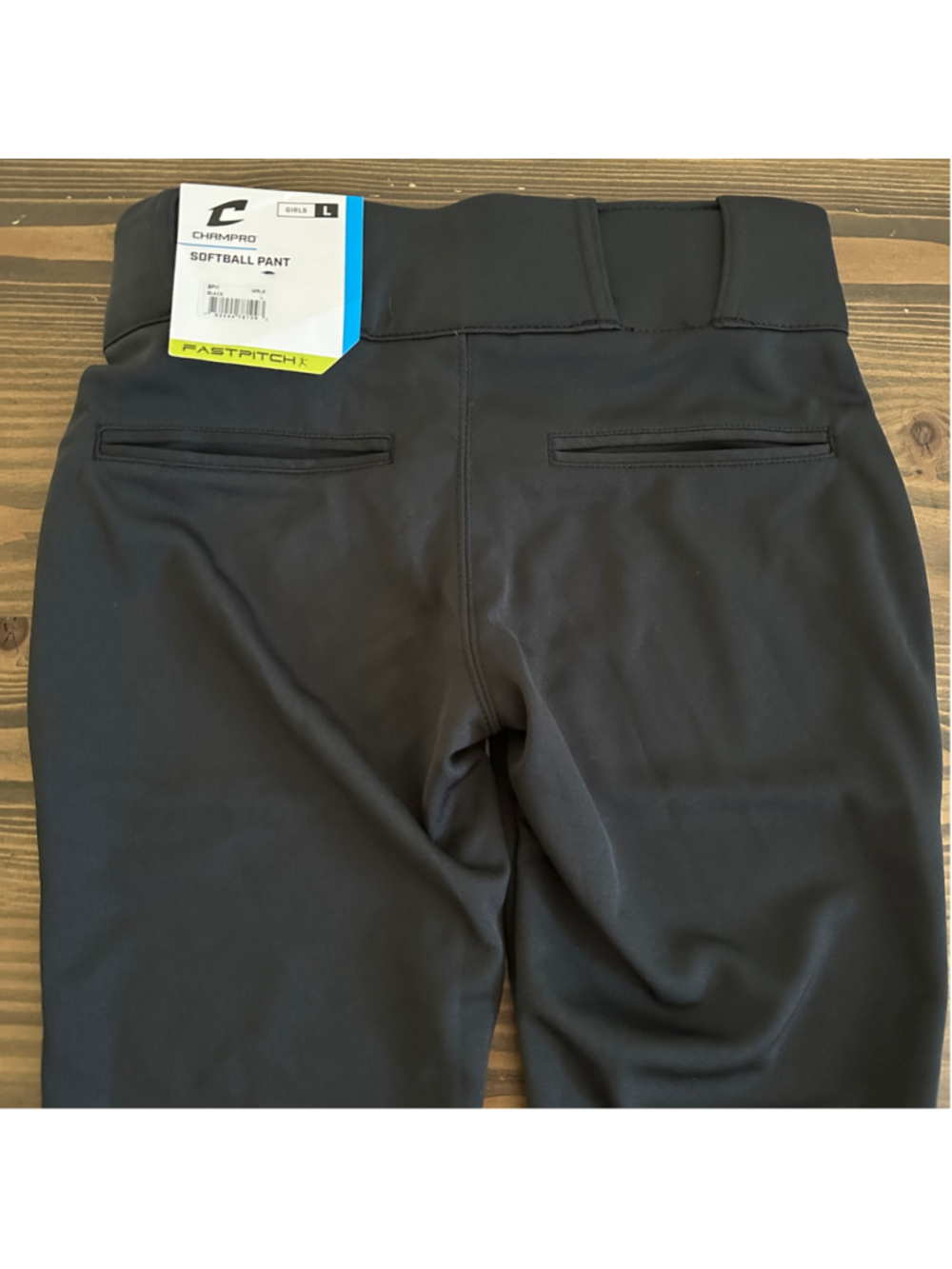 Champro Girls Fastpitch Softball Pants Large Black NWT 25-27" Waist - Picture 4 of 4